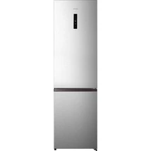 Gorenje NRK620DAXL4 Alulfagyasztós kombi hűtőszekrény - Integrált fogantyúval  238/98l, "D" , NO FROST , külső kijelző az ajtón érintővezérléssel,  0⁰C-os ZeroZone rekesz, CrispZone , inox,  200x59,5x59cm