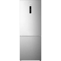 Gorenje NRK720EAXL4 Szabadonálló kombinált hűtő, Total NoFrost, Inverter kompresszor, Crisp Zone, 200 cm magas, 70 cm széles digitális külső kijelző, inox