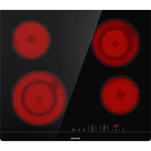 Gorenje ECT604FM 4 Beépíthető kerámia főzőlap, TouchControl érintő vezérlés,  2 koncentrikusan bővíthető zóna