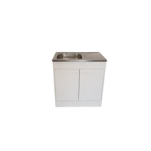 Operis Komplett mosogatós szekrény  80x50 , nyílóajtós fehér 1 medencés Operis Komplett mosogatós szekrény  80x50 , nyílóajtós fehér 1 medencés