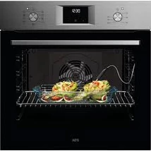 AEG OA5CB31SM SteamBake/SurroundCook beépíthető gőzsütő, maghőmérő, öntisztító hátfal + aqua clean tisztítás