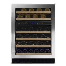 Pando PVZB 60-46XL Borhűtő - pult alá építhető, Inox, balos, fogantyúval, 46 palack, 2 zóna Pando PVZB 60-46XL Borhűtő - pult alá építhető, Inox, balos, fogantyúval, 46 palack, 2 zóna