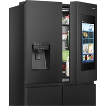 Hisense RQ760N4IFE 4 ajtós hűtőszekrény fagyasztóval E,345L/232L,Nofrost,39 dB,Szél: 91.5 cm,Mag: 178.5 cm,Mély: 72.5 cm