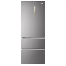 HAIER HB17FPAAA No Frost Inox Francia ajtós kombinált hűtőszekrény 446 l, Dual Inverter