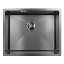 Operis MARMARA Egymedencés inox mosogató, Szín: grafit, 60-s szekrénybe, SAM_510P Operis MARMARA Egymedencés inox mosogató, Szín: grafit, 60-s szekrénybe, SAM_510P