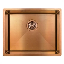 Operis MARMARA Egymedencés inox mosogató, Szín: vörösréz / rózsaarany, 60-s szekrénybe, SAM_810P Operis MARMARA Egymedencés inox mosogató, Szín: vörösréz / rózsaarany, 60-s szekrénybe, SAM_810P
