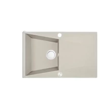 Laveo GRENADA csepptálcás jázmin mosogató automata dugókiemelős, helytakarékos szifonnal