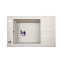 Laveo PIONIER minicsepptálcás jázmin mosogató automata dugókiemelős, helytakarékos szifonnal