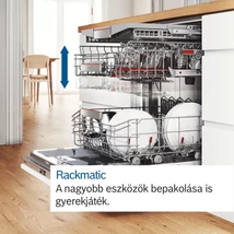 Bosch SMS6ECI12E Szabadonálló Mosogatógép - Serie 6 - Home Connect - Nemesacél - 14 teríték - Energiaosztály:A - 8 program - 5 opció