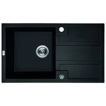 Laveo Barbados 50 gránit mosogató, MATT fekete SRB 711B