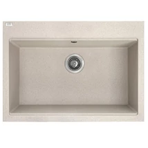 Laveo TAU 7 Gránit mosogató: egymedencés, bézs, SRT_4107 Laveo TAU 7 Gránit mosogató: egymedencés, bézs, SRT_4107