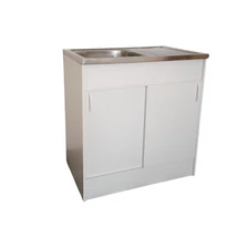 Operis Komplett mosogatós szekrény  80x50 , tolóajtós fehér 1 medencés Operis Komplett mosogatós szekrény  80x50 , tolóajtós fehér 1 medencés