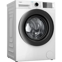 WHIRLPOOL WAM87WBEE Elöltöltős gőzfunkciós mosógép HomeWhiz távoli eléréssel, "A"  1400 f, 8kg , csendes  inverter motor , nagyméretű digitális kijelző,  6. Érzék funkció  FreshCare+ r