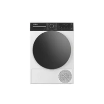 WHIRLPOOL WPA9XWBSEE Hőszivattyús szárítógép Inverter motorral, IronTouch gőztechnológiával és HomeWhiz távoli eléréssel, "A" , 9kg , nagy digitális kijelző,  6. Érzék PrecisionDry funkció.  DobvilágításSteam Refresh gőzfrissítés