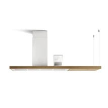 Elica - Páraelszívó BIO ISLAND WH/A/120 ROVERE alu zsírfilter