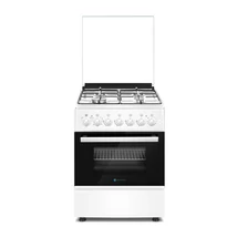 NOVACOOK F6B40EF W 57x58cm gáz elektromos kombi tűzhely fehér