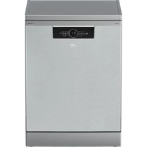 Beko BDFN36551XWP Szabadonálló mosogatógép, 15 teríték, 5 teríték, 3 kosár, szuper csendes 37 dB(A), selfdry, inverter motor, quick&shine program, HomeWhiz alkalmazás