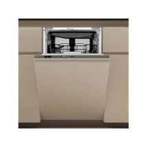 Whirlpool WH6IA10BS7L0 Teljesen integrálható keskeny mosogatógép, "A" , 10 teríték, PowerClean, 8,5 l , 3. evőeszköz fiók, Zajszint: 42 dBA