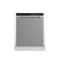 Whirlpool W7U HS61X Pult alá építhető MaxiSpace mosogatógép inox előlappal, A ,  15 teríték, PowerClean Pro,  9,9 l , 3. evőeszköz fiók, Aquastop,  
Zajszint: 41 dBA
