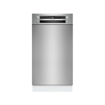 BOSCH SPU4HMS13E Aláépíthető mosogatógép ,  45cm ,  Serie 4 ,  Home Connect ,  Szálcsiszolt acél ,  10 teríték ,  D ,  6 program ,  6 opció ,  Hőcserélős kondenzációs szárítás ,  44 dB(A)