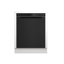 Whirlpool W7U HS61BS Pult alá építhető MaxiSpace mosogatógép Black Stain előlappal, A , 15 teríték, PowerClean Pro,  9,9 l , 3. evőeszköz fiók, Aquastop, 
Zajszint: 41 dBA