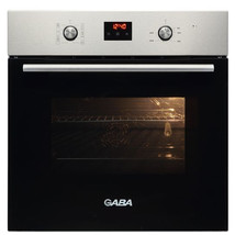 Gaba sütő és 2Flexi zónás indukciós főzőlap szett, inox szín
