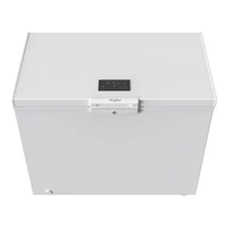 WHIRLPOOL W3RHS19EW2 Fagyasztóláda, E , 198L , 6. Érzék szenzortechnológia, FreezerGuard technológia (-15°C külső hőmérsékletig működőképes),  LED kijelző, állítható hőmérséklet -25°C- +6°C (hűtőszekrénnyé alakítható)
