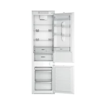 Whirlpool WHC20D013D1 Beépíthető kombinált hűtő, 221 /79 l , E , 6. Érzék funkció, Fresh Box+, Deli Box, Easy Access fiók, FrostLess technológia, LED világítás,  34 dBA, flagship belső kialakítás, 193.5x54x54.5 cm