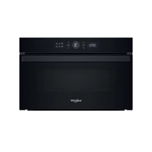 Whirlpool WMD44MB Álló szekrénybe építhető mikrohullámú sütő Fekete, 31 liter, 6. Érzék funkciók, 1000W, CRISP, grill, digitális kijelző (fehér karakterszín), JET Start, JET Defrost, JET Menü, lenyíló tükrös üvegajtó