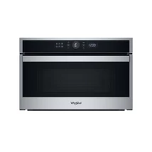 Whirlpool WMD44MX Álló szekrénybe építhető mikrohullámú sütő Inox, 31 liter, 6. Érzék funkciók, 1000W, CRISP, grill, digitális kijelző (fehér karakterszín), JET Start, JET Defrost, JET Menü, lenyíló tükrös üvegajtó Whirlpool WMD44MX Álló szekrénybe építhető mikrohullámú sütő Inox, 31 liter, 6. Érzék funkciók, 1000W, CRISP, grill, digitális kijelző (fehér karakterszín), JET Start, JET Defrost, JET Menü, lenyíló tükrös üvegajtó