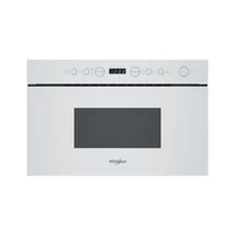 Whirlpool WMN14BW Álló szekrénybe építhető mikrohullámú sütő Fehér, 22 liter, 750 W, oldalra nyíló üvegajtó, LED kijelző (zöld karakterszín),  JET Start, JET Defrost, Grill Whirlpool WMN14BW Álló szekrénybe építhető mikrohullámú sütő Fehér, 22 liter, 750 W, oldalra nyíló üvegajtó, LED kijelző (zöld karakterszín),  JET Start, JET Defrost, Grill