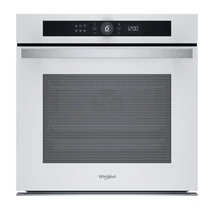 Whirlpool WOI4S8HM2SWA Beépíthető sütő, Fehér üveg, finoman csukódó sütőajtó, 6. Érzék funkció 6 ételkategóriára, MF8, SmartClean (hidrolitikus) sütőtisztítás,  Airfry, teleszkópos sütősín, 73 liter Whirlpool WOI4S8HM2SWA Beépíthető sütő, Fehér üveg, finoman csukódó sütőajtó, 6. Érzék funkció 6 ételkategóriára, MF8, SmartClean (hidrolitikus) sütőtisztítás,  Airfry, teleszkópos sütősín, 73 liter