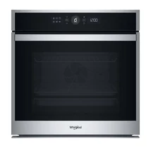 Whirlpool WOI4S8PPM1SX Beépíthető sütő, Ujjlenyomatmentes inox, finoman csukódó sütőajtó , 6. Érzék funkció 6 ételkategóriára, MF8, PIROLITIKUS és HIDROLITIKUS tisztítás,  Airfry, teleszkópos sütősín,  73 l