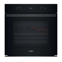 Whirlpool WOI6A8FPT1SBA Beépíthető sütő, Fekete üveg, finoman csukódó sütőajtó, 6. Érzék funkció receptekkel, MF8, PIROLITIKUS és HIDROLITIKUS tisztítás, Assisted kijelző (magyar nyelvű, érintőszenzoros),  Airfry, gőz, teleszkópos sütősín, 73 l Whirlpool WOI6A8FPT1SBA Beépíthető sütő, Fekete üveg, finoman csukódó sütőajtó, 6. Érzék funkció receptekkel, MF8, PIROLITIKUS és HIDROLITIKUS tisztítás, Assisted kijelző (magyar nyelvű, érintőszenzoros),  Airfry, gőz, teleszkópos sütősín, 73 l