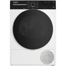 WHIRLPOOL WPE12XWBSEE Hőszivattyús szárítógép Inverter motorral, IronTouch gőztechnológiával és HomeWhiz távoli eléréssel, "E" , 12kg , nagy digitális kijelző,  6. Érzék PrecisionDry funkció.  Dobvilágítás.  Steam Refresh gőzfrissítés
