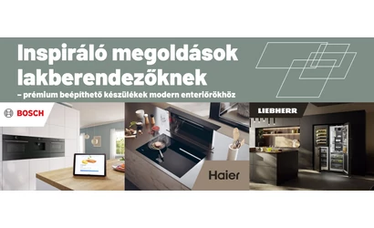 Inspiráló megoldások lakberendezőknek – prémium beépíthető készülékek modern enteriőrökhöz