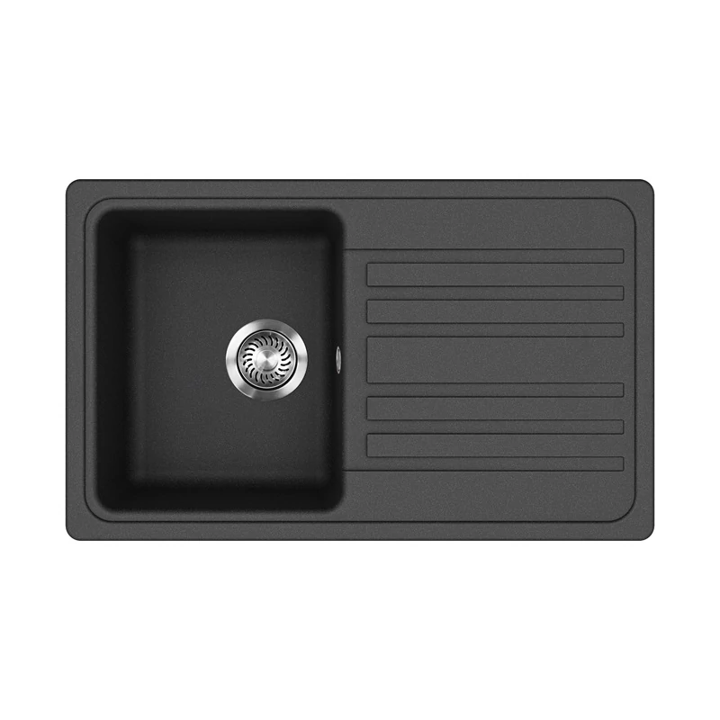 EVIDO Home 45S gránit mosogató, 765 x 460mm, antracit 105548