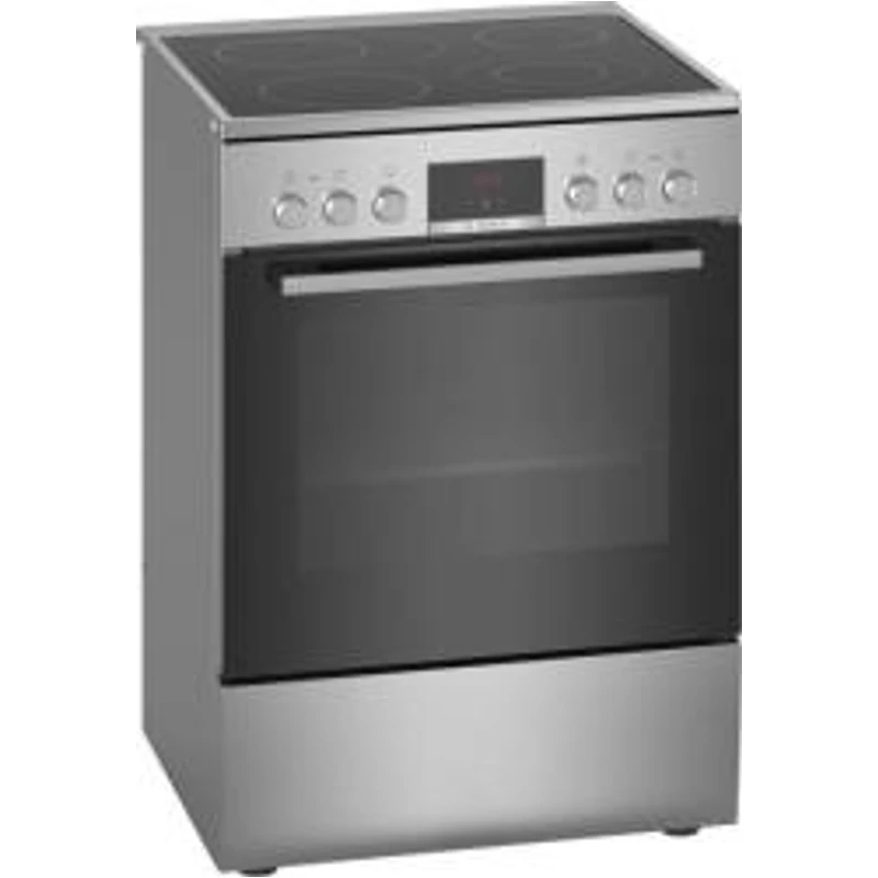 Bosch HKR39C250 szabadonálló Kerámialapos tűzhely - Serie4 - 60cm - üvegkerámia főzőlap 2 bővíthető főzőzónával - 66l sütőtér  - 7 funkciós Bosch HKR39C250 szabadonálló Kerámialapos tűzhely - Serie4 - 60cm - üvegkerámia főzőlap 2 bővíthető főzőzónával - 66l sütőtér  - 7 funkciós