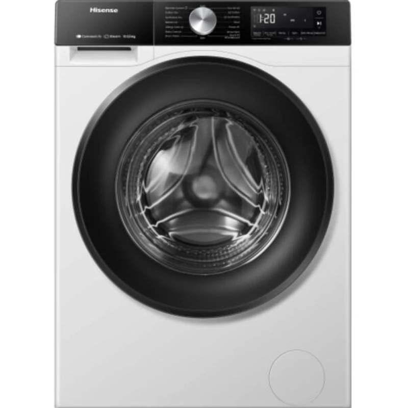 Hisense WD3S1043BW3 Mosó-szárítógép,  kapacitás: 10,5/ 6kg,  1400f, "A" / "D" , INVERTERES , AutoDose mosószer adagoló,  WIFI - ConnectLife alkalmazás,  AddCloth ruha hozzáadása