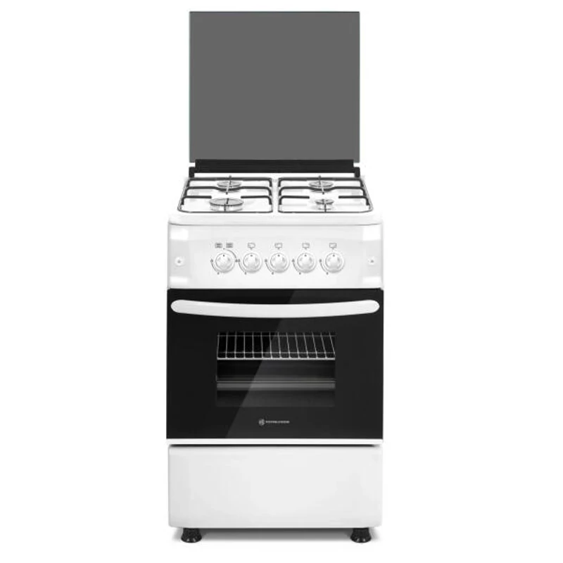 NOVACOOK F5S40G2 W 50x60cm gáz-gáz tüzhely FEHÉR