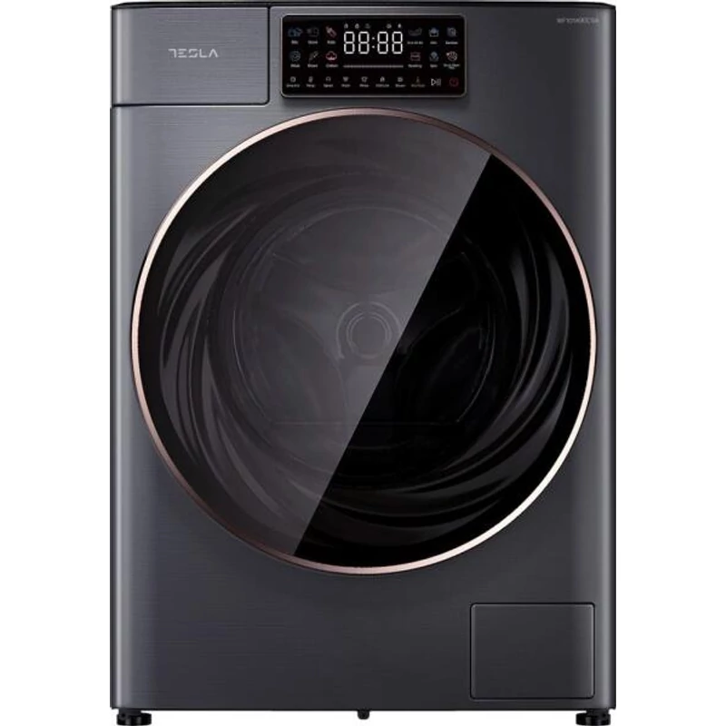 Tesla WF101490CSA szabadonálló ANTRACIT színű elöltöltős mosógép, 10 kg/ 1400f, inverter motor, 5 ÉV GARANCIÁVAL