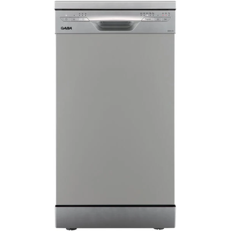 Gaba GMDW-45X szabadonálló keskeny mosogatógép, 10 teríték, inox