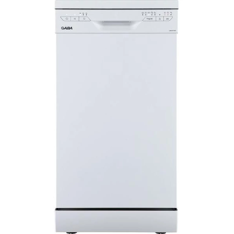 Gaba GMDW-45W szabadonálló keskeny mosogatógép, 10 teríték, fehér