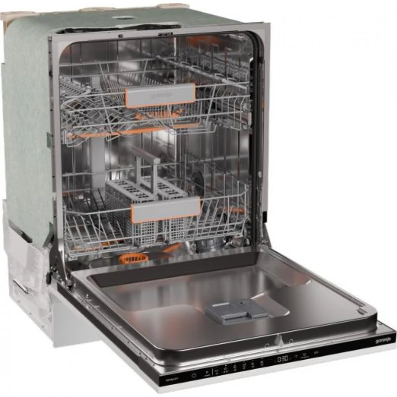 Gorenje GV642C65 Teljesen beépíthető mosogatógép, 14 teríték, 6 program, TotalDry Gorenje GV642C65 Teljesen beépíthető mosogatógép, 14 teríték, 6 program, TotalDry