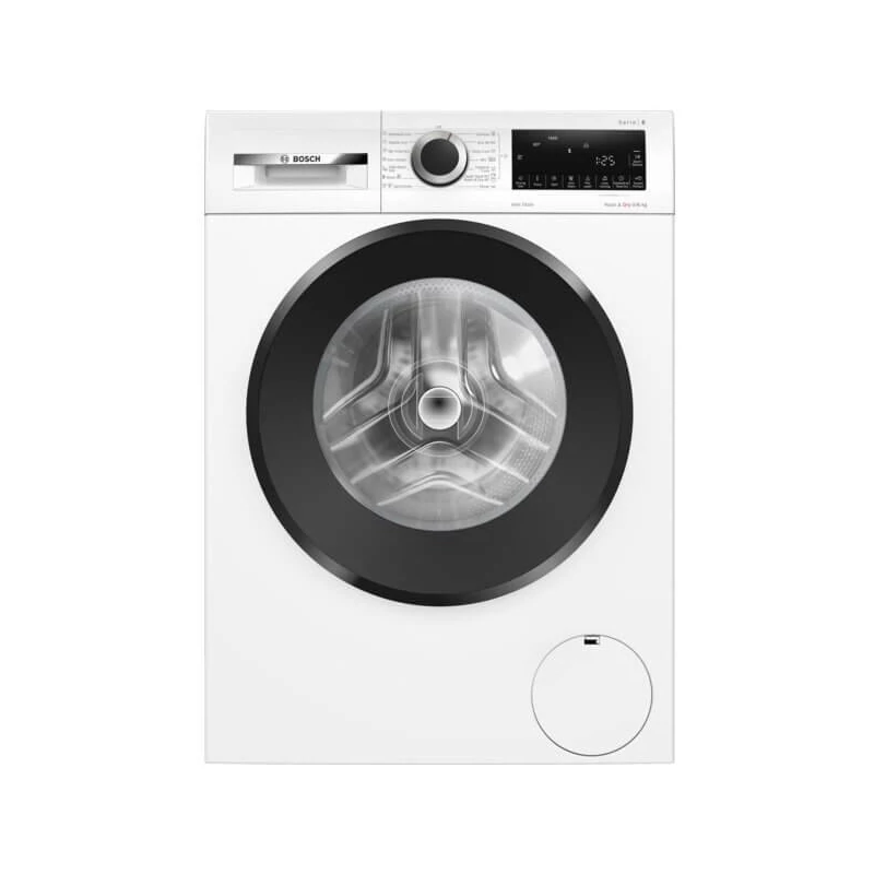Bosch WNG24401BY Mosó-szárítógép , Serie6 , 9kg mosás , HomeConnect , 6kg szárítás ,   A , 1400 f , Fekete ajtó , Prémium TouchControl kijelző , AntiStain fotlautomatika