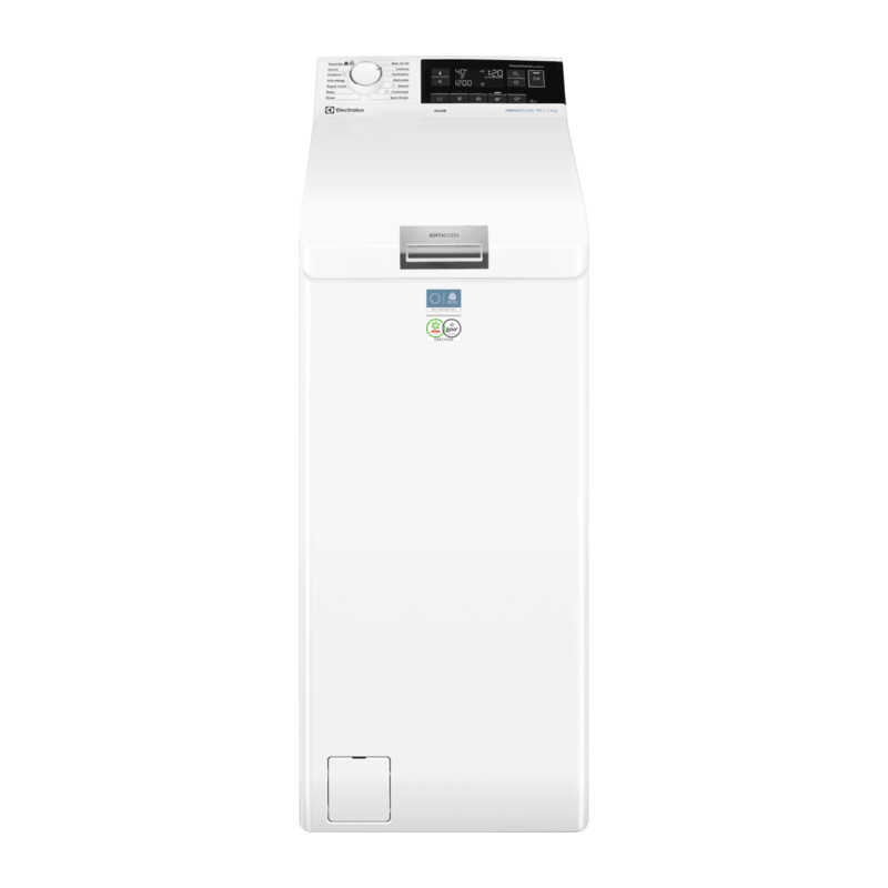 Electrolux EW7T3372E PerfectCare felültöltős gőzmosógép, gőzprogram, Antiallergén program gőzzel, 7 kg, 1300 f/p., ökoinverter motor