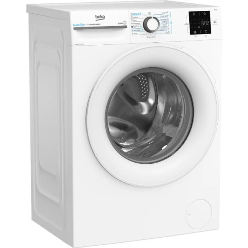 Beko BM3WFSU37013WW Elöltöltős mosógép, 7 kg, 1000 ford./perc, 15 program, SteamCure, A enerigaosztály