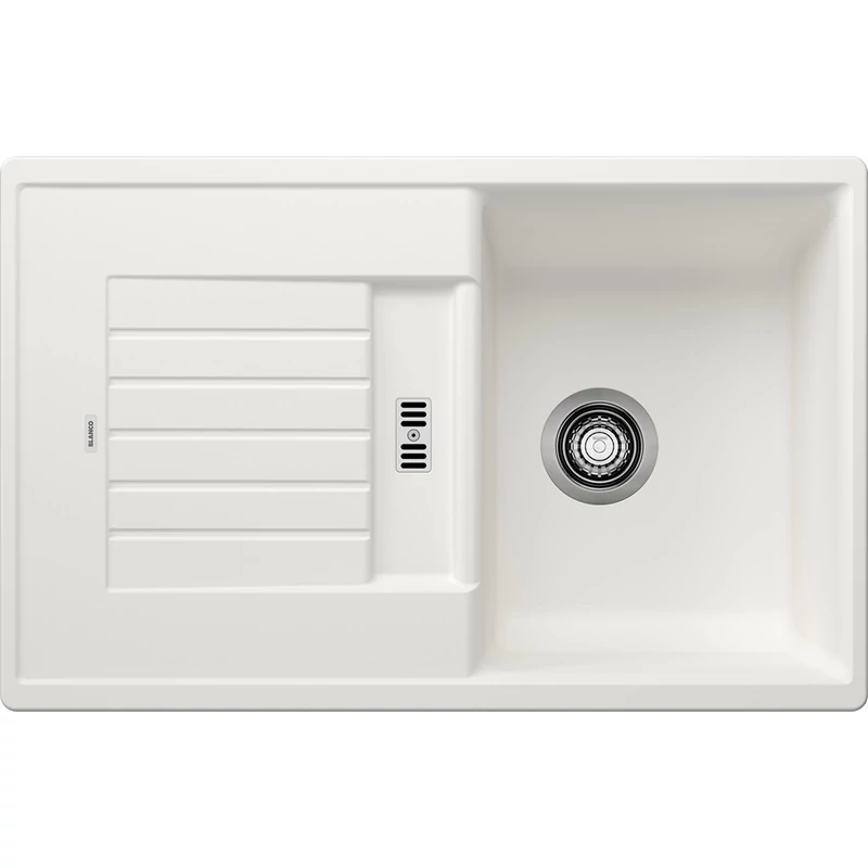 BLANCO ZIA 45 S Silgranit mosogatótálca, fehér, excenter nélkül