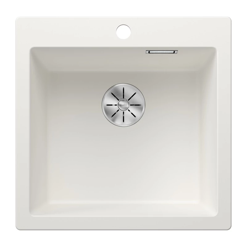 BLANCO PLEON 5 Silgranit mosogatótálca, fehér, tartozékok nélkül, excenter nélkül