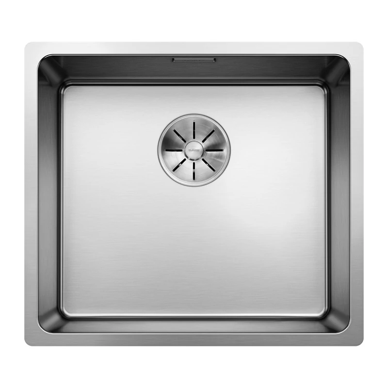 BLANCO ANDANO 450-U mosogatótálca, selyemfényű rozsdamentes acél, tartozék nélkül, excenter nélkül